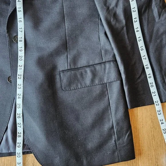 JosABank Mens Blazer Sports Coat Casual Jacket Size 40S Wool Suit